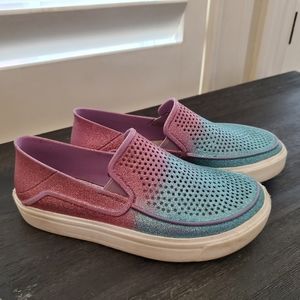 Girls Crocs Citilane Roka multicolor glitter